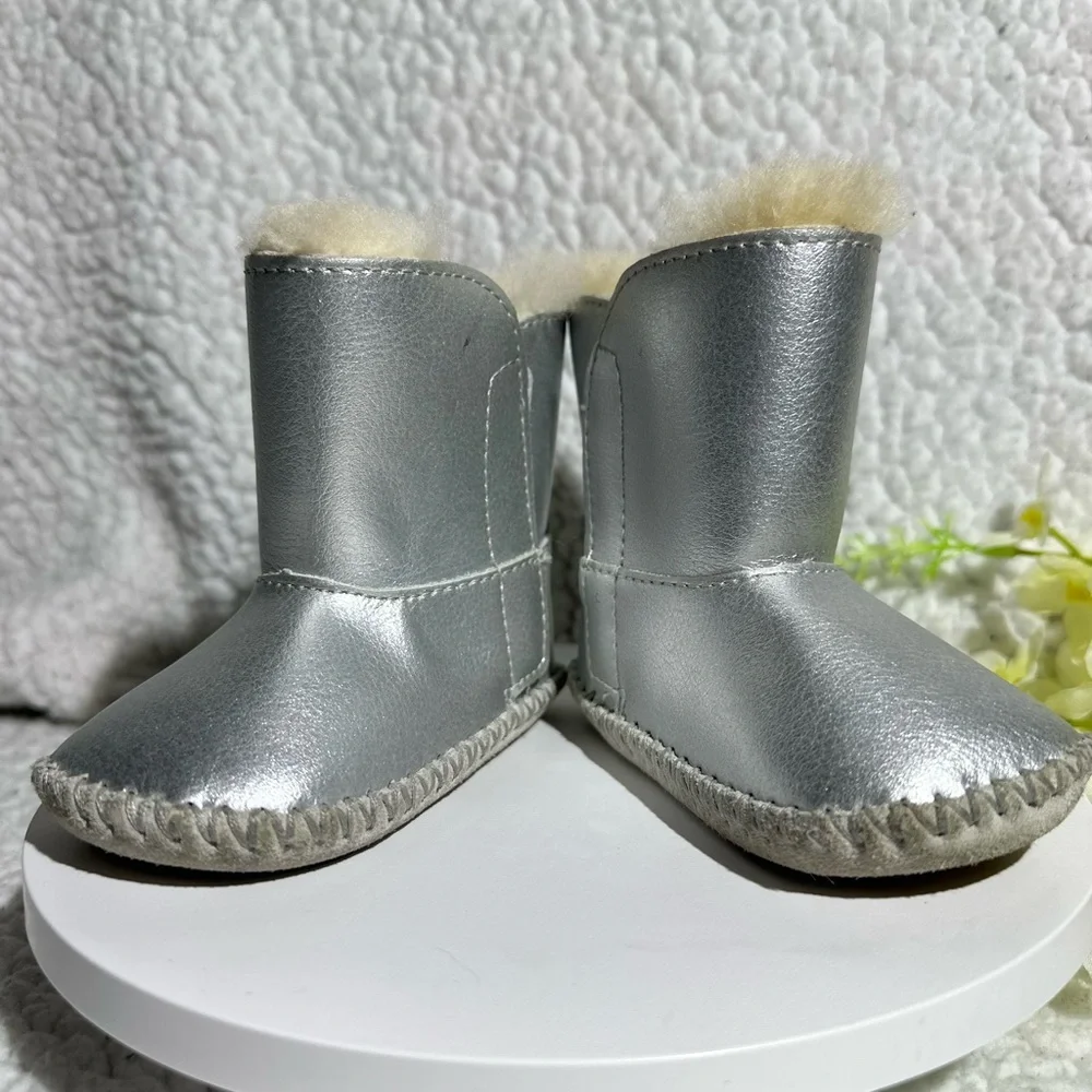UGG baby Kids Silver Boots